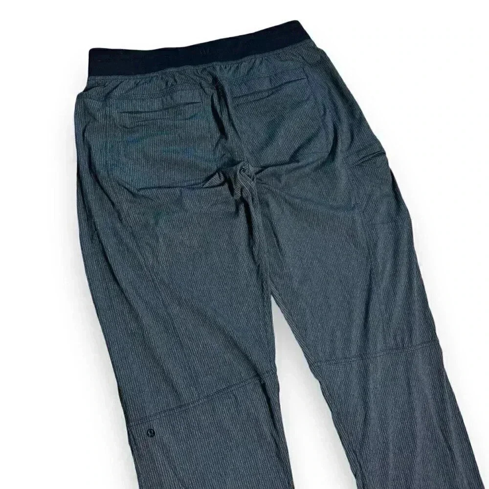 Lululemon Pants Mens L Gray Sweatpants Drawstring Cargo Workout Hiking Gym Gray - Picture 7 of 7